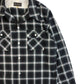 Ombre Check 2 Flap Work Open Shirt