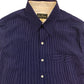 Navy Stripe Work Shirt