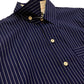 Navy Stripe Work Shirt