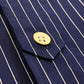 Navy Stripe Work Shirt