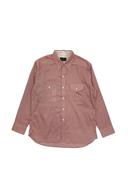 Solid Herringbone Work Shirt