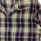 Ombre Check Open Shirt