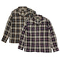 Ombre Check Open Shirt