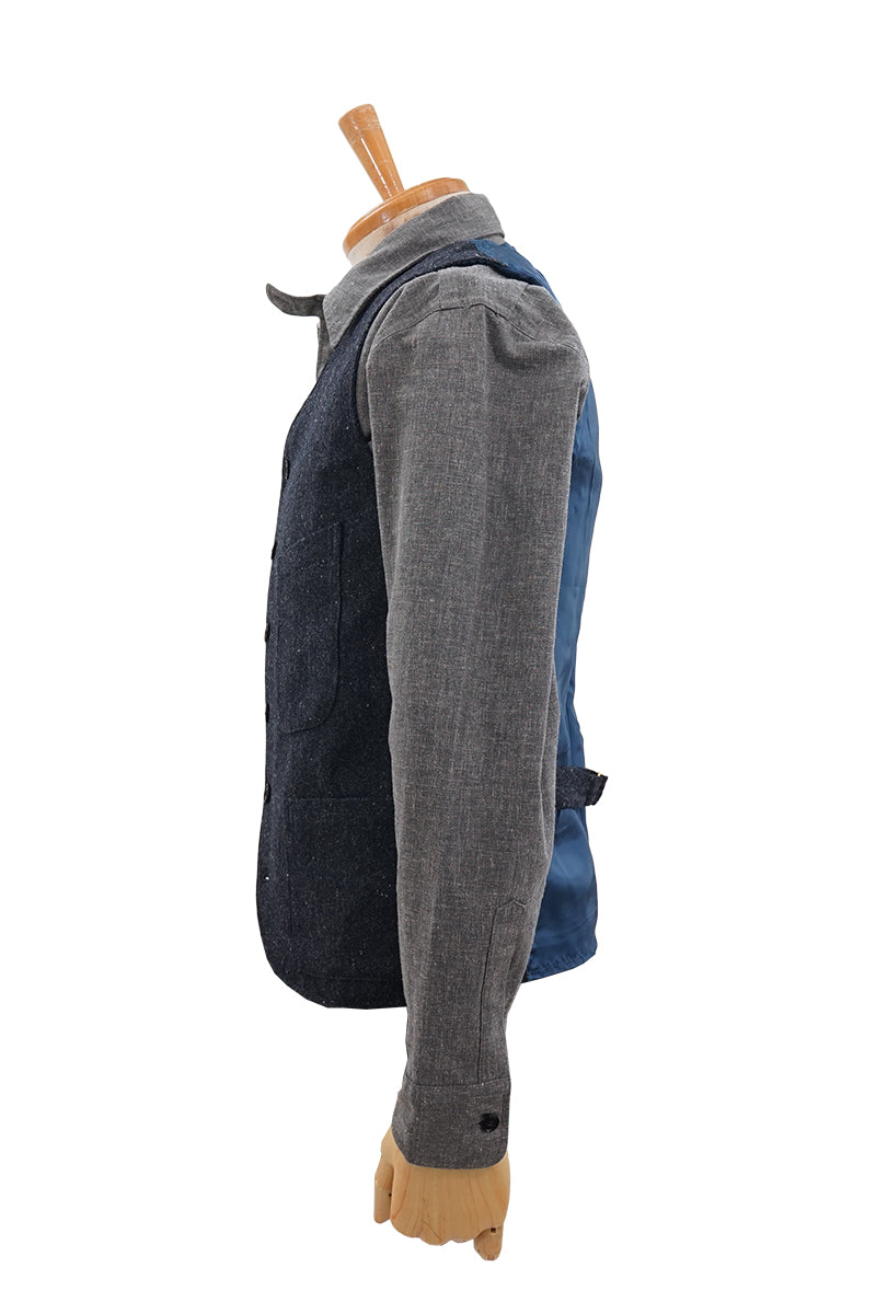 Wool Homespun 3 Pocket Vest
