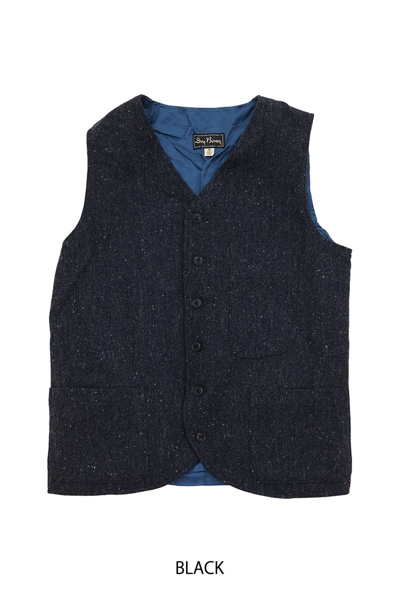 Wool Homespun 3 Pocket Vest – Dry Bones Online Shop