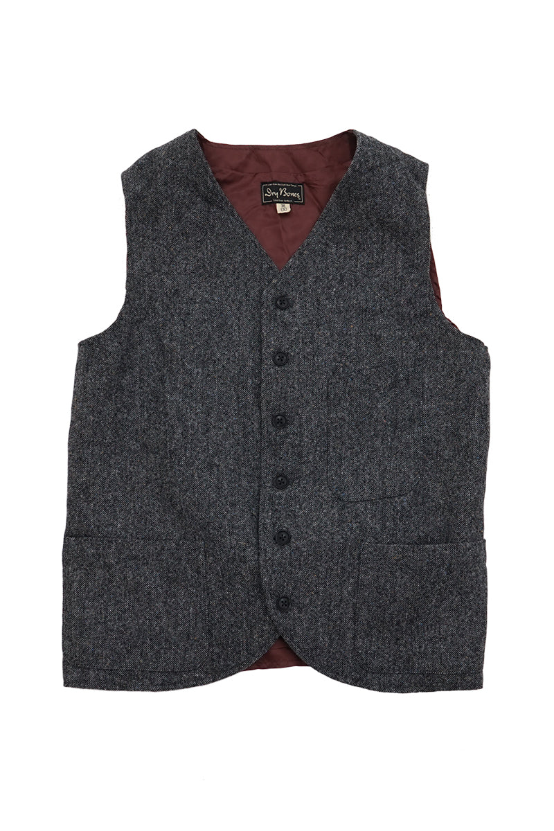 Wool Homespun 3 Pocket Vest