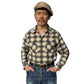 Cotton Print Open Shirt