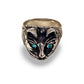 Silver Cat Ring "TABBY"