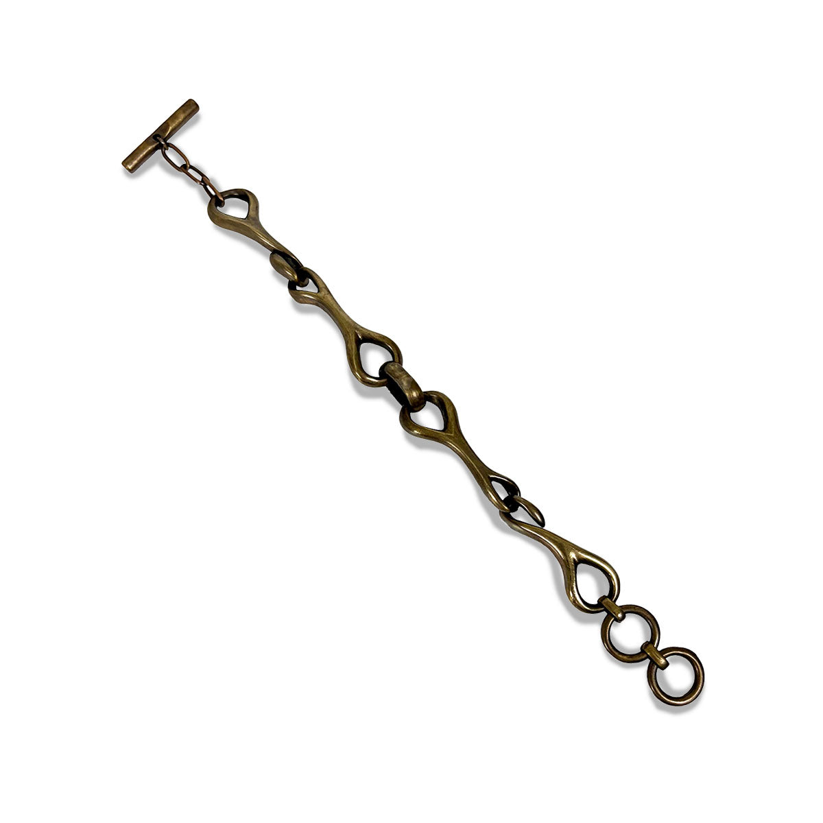 Brass Bit Bracelet