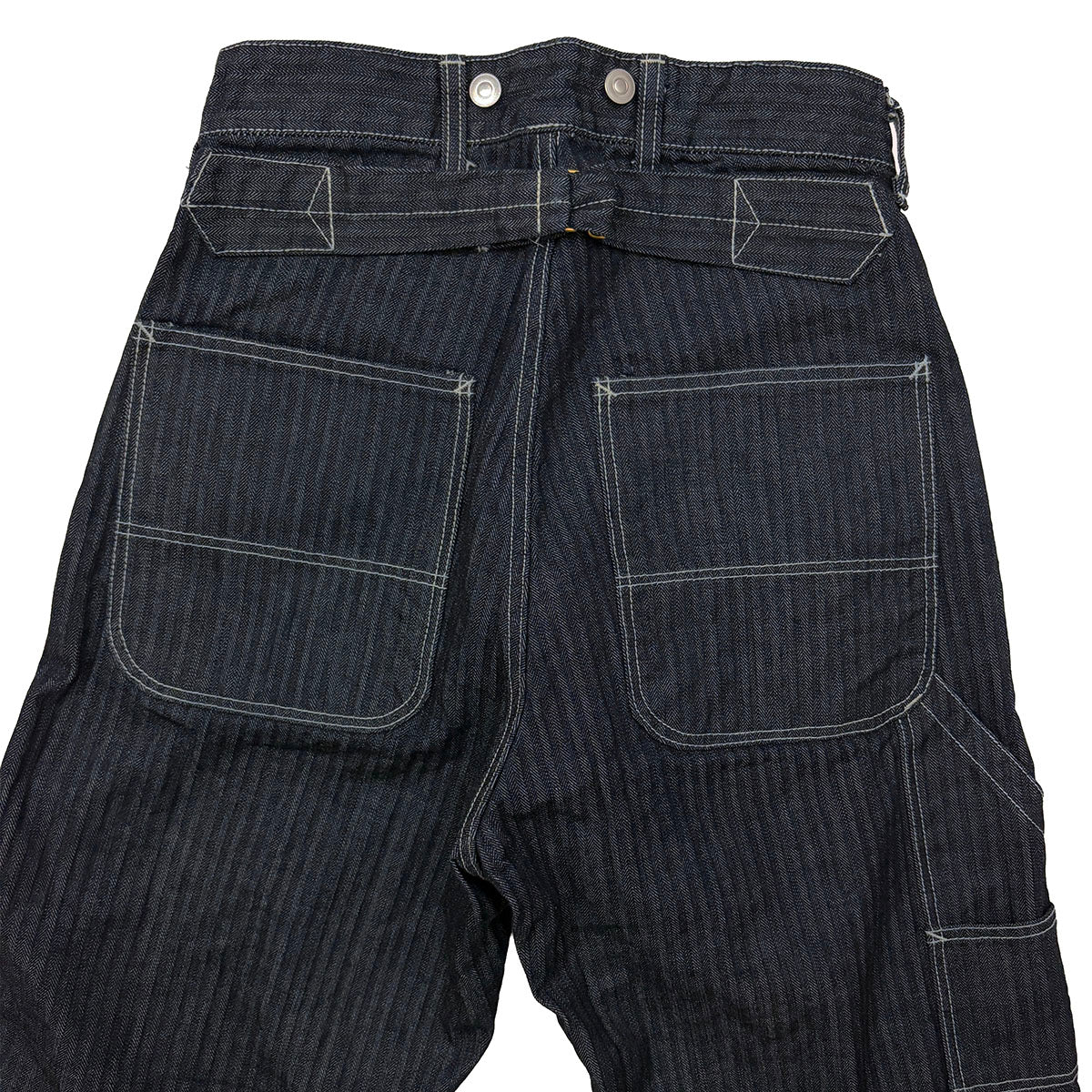 Herringbone Denim Painter Pants
