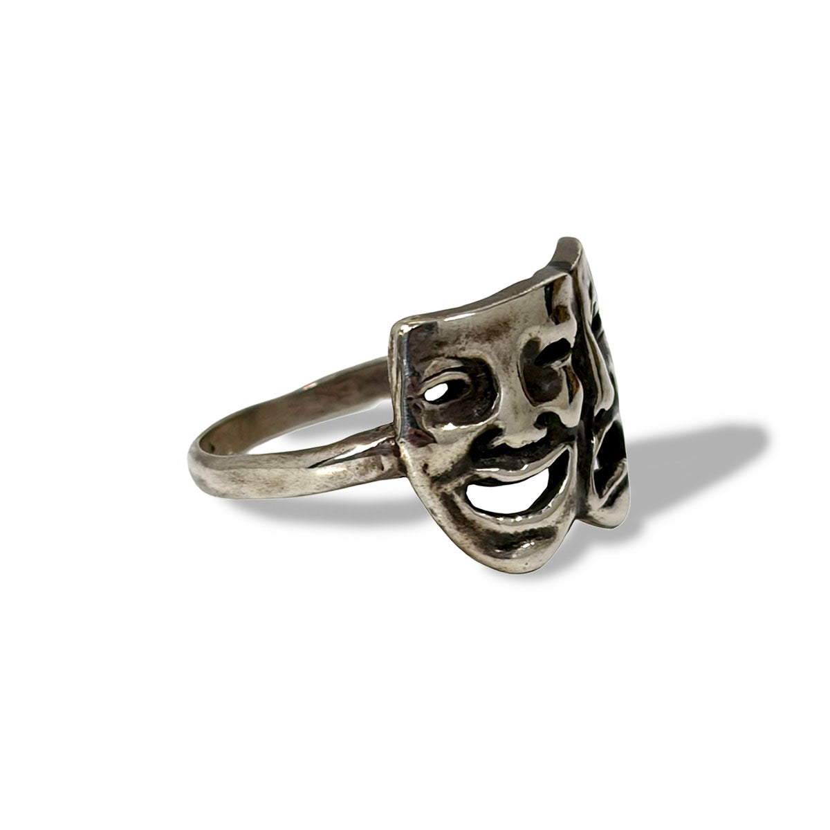 Silver Two Face Ring – Dry Bones Online Shop