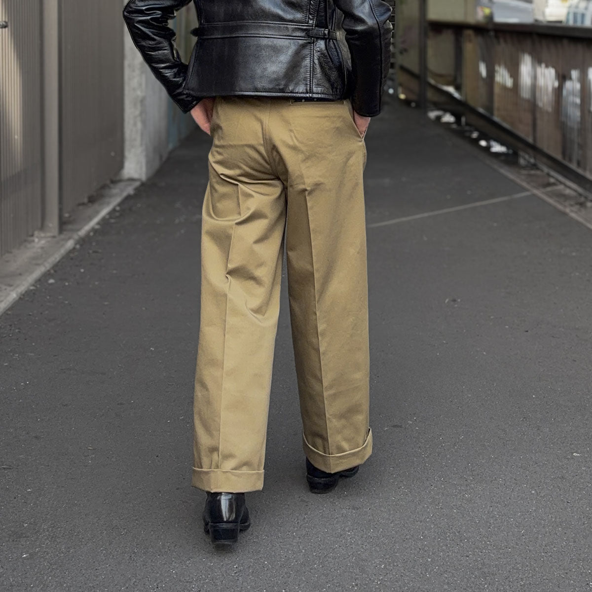 Dry Bones 40s US ARMY チノパン W28 S ブラウン Dry Bones 40s US 