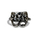 Silver Two Face Ring 