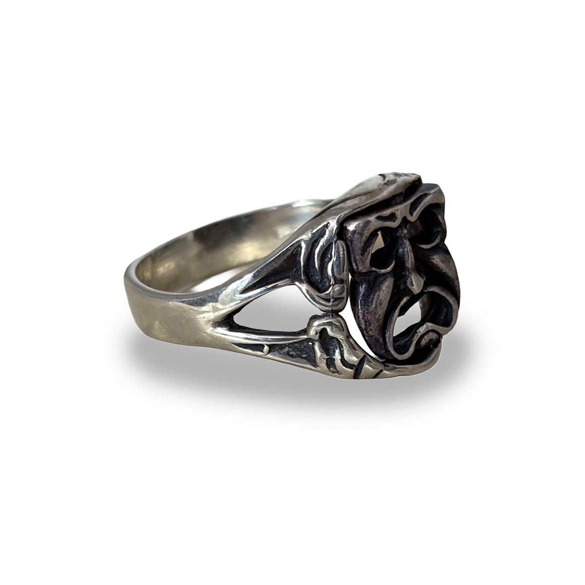 Dry bones two face ring リング 真鍮 2 Face Mystery Ring – Dry Bones Online Shop