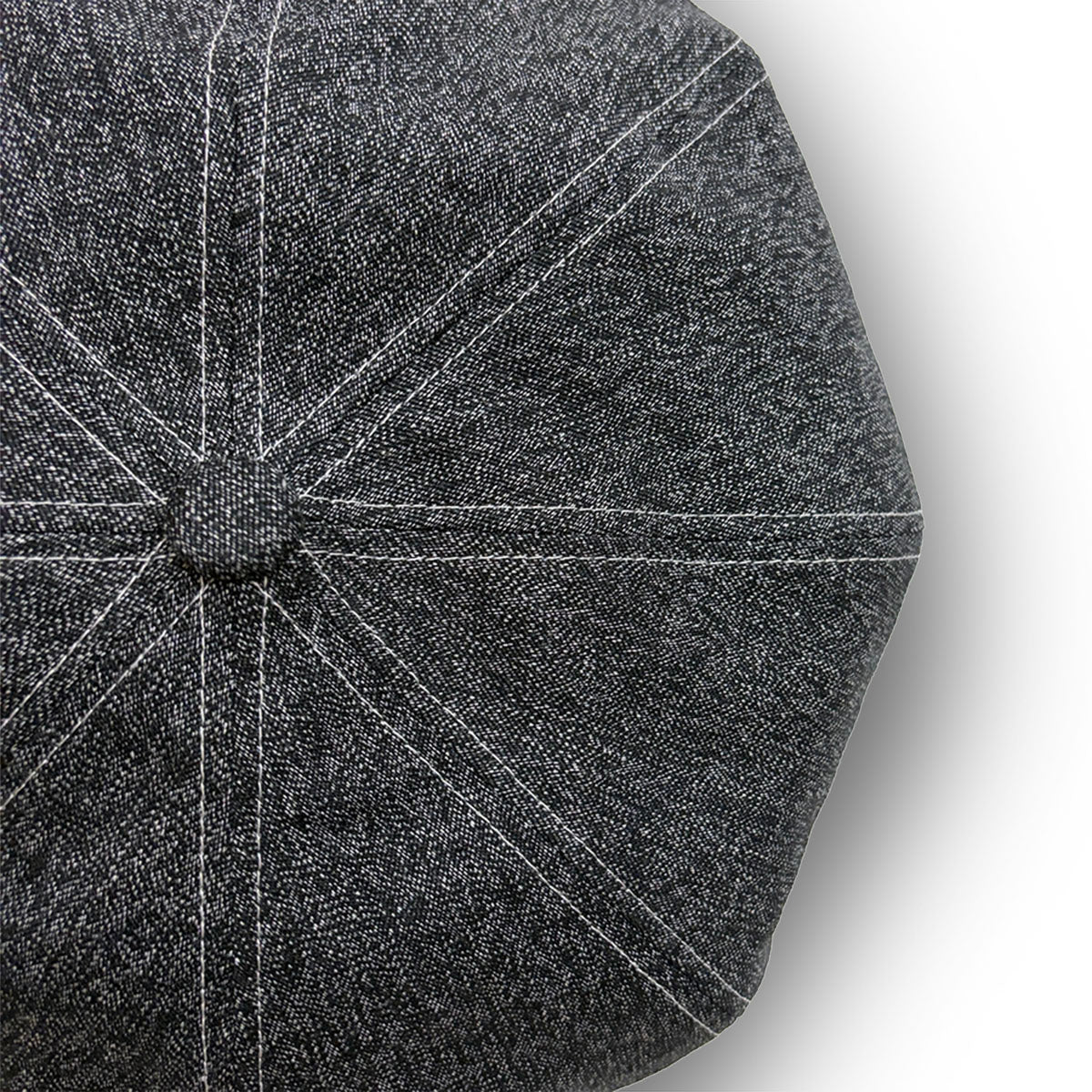Black Chambray Casquette