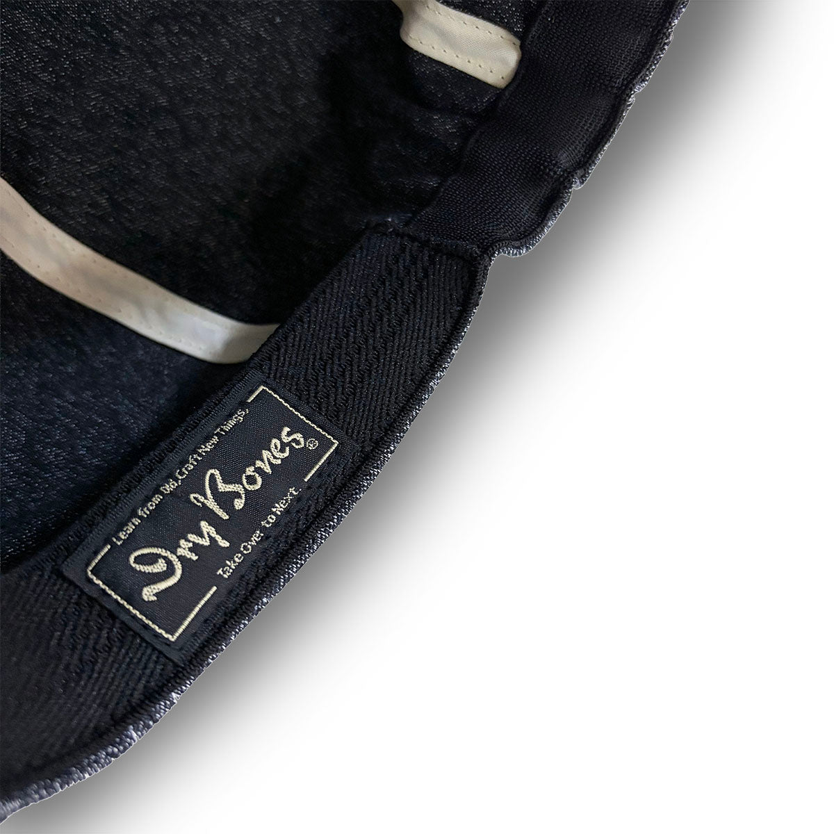 Black Chambray Casquette