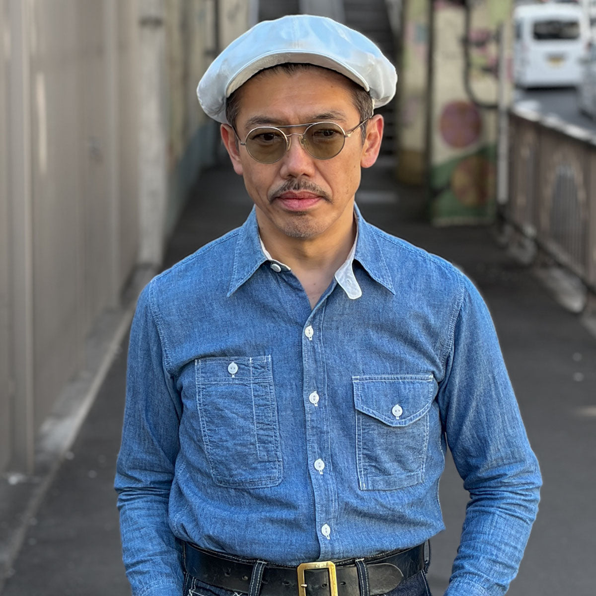 White Twill Casquette – Dry Bones Online Shop
