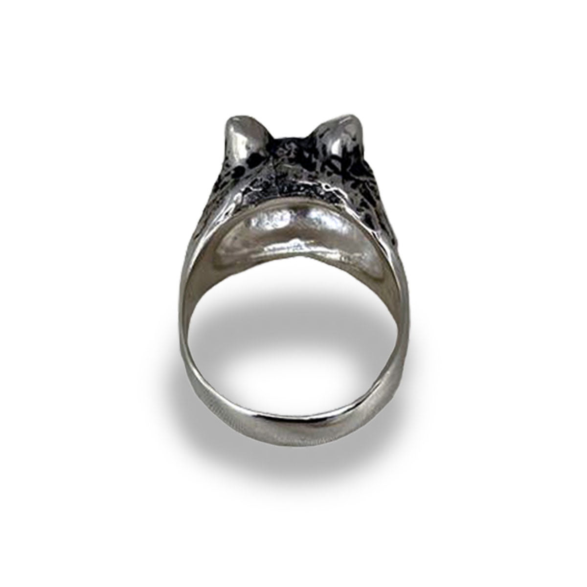 Silver Cat Ring "TABBY"