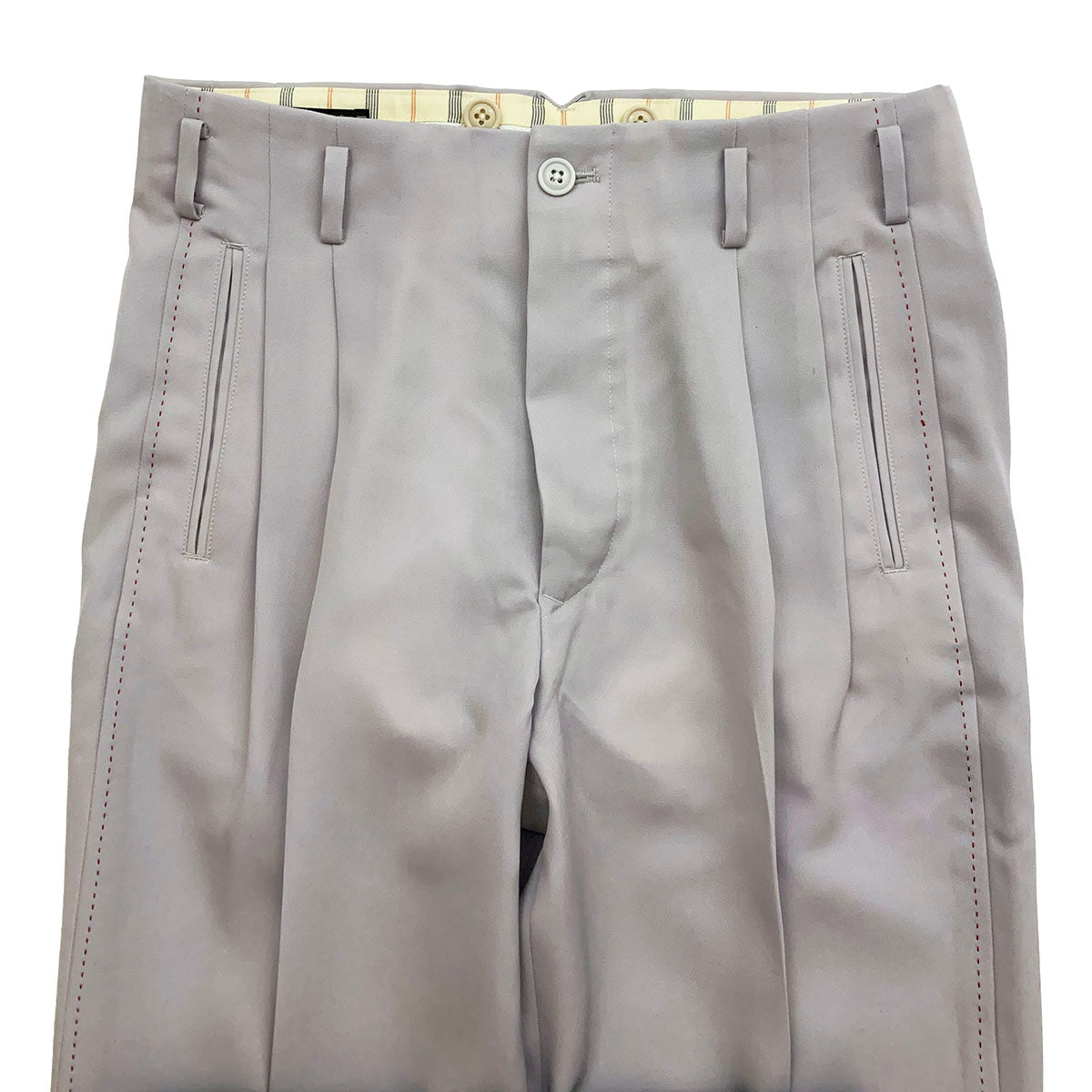 Hand Stitched Two Tuck Trousers