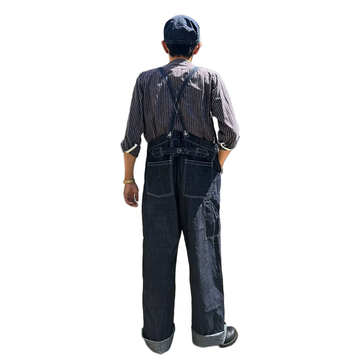 Cinch Buckle Overalls