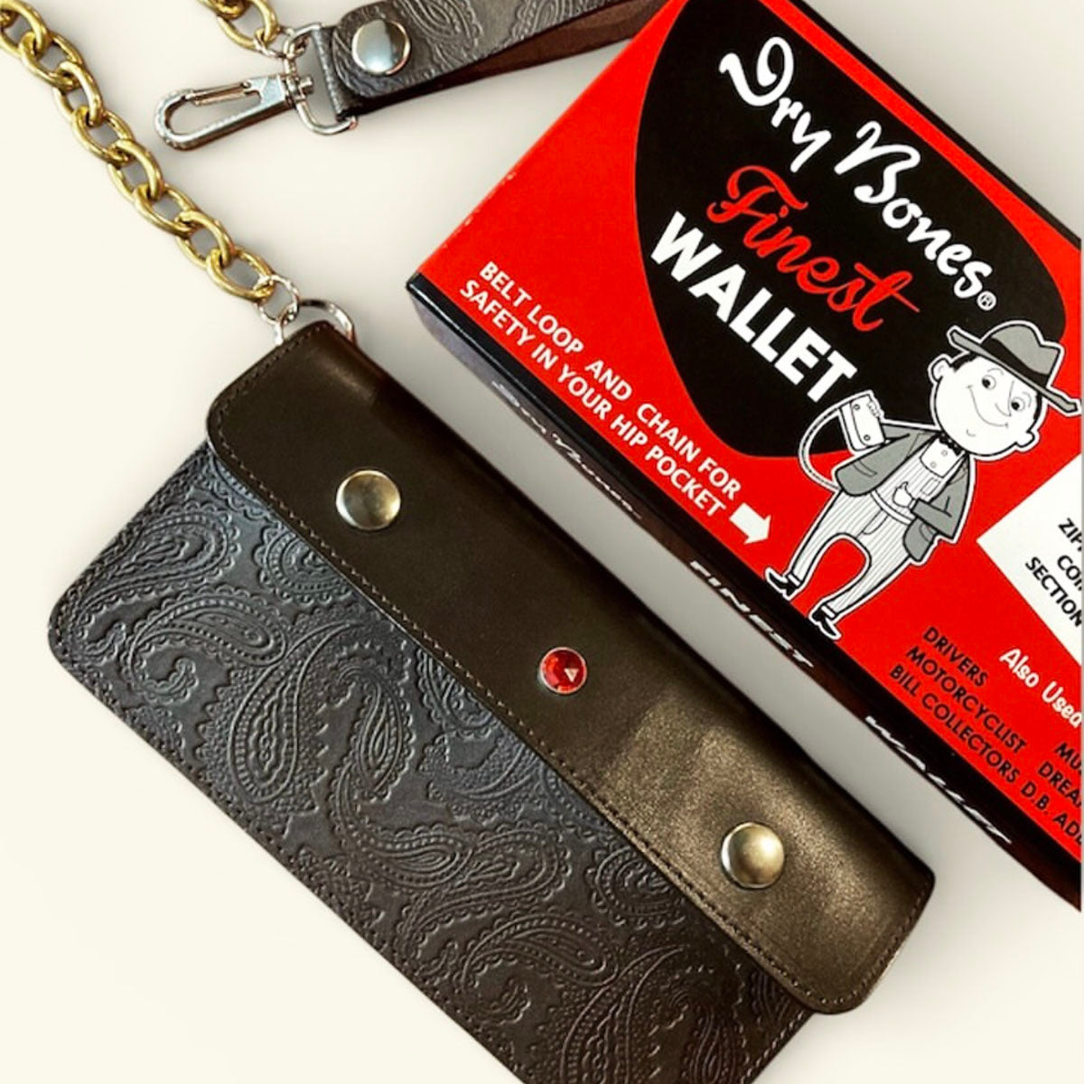 Emboss Trucker Wallet