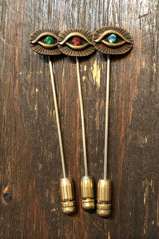 All Seeing Eyes Hat Pin