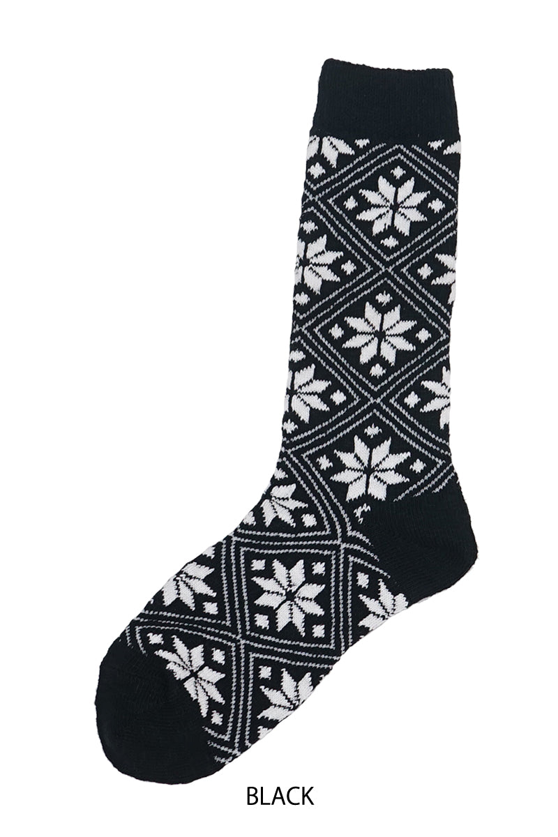 Jacquard Socks "SNOWFLAKE"