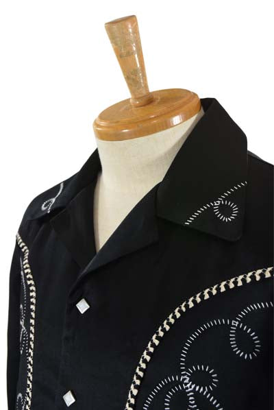 メンズDRY BONES Western Style Satin Jacket