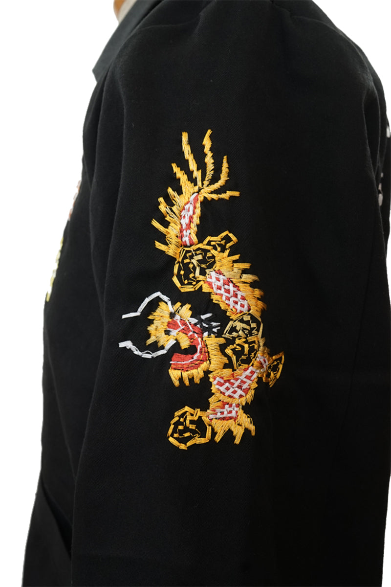 Embroidered Jacket "Fukurokuju"