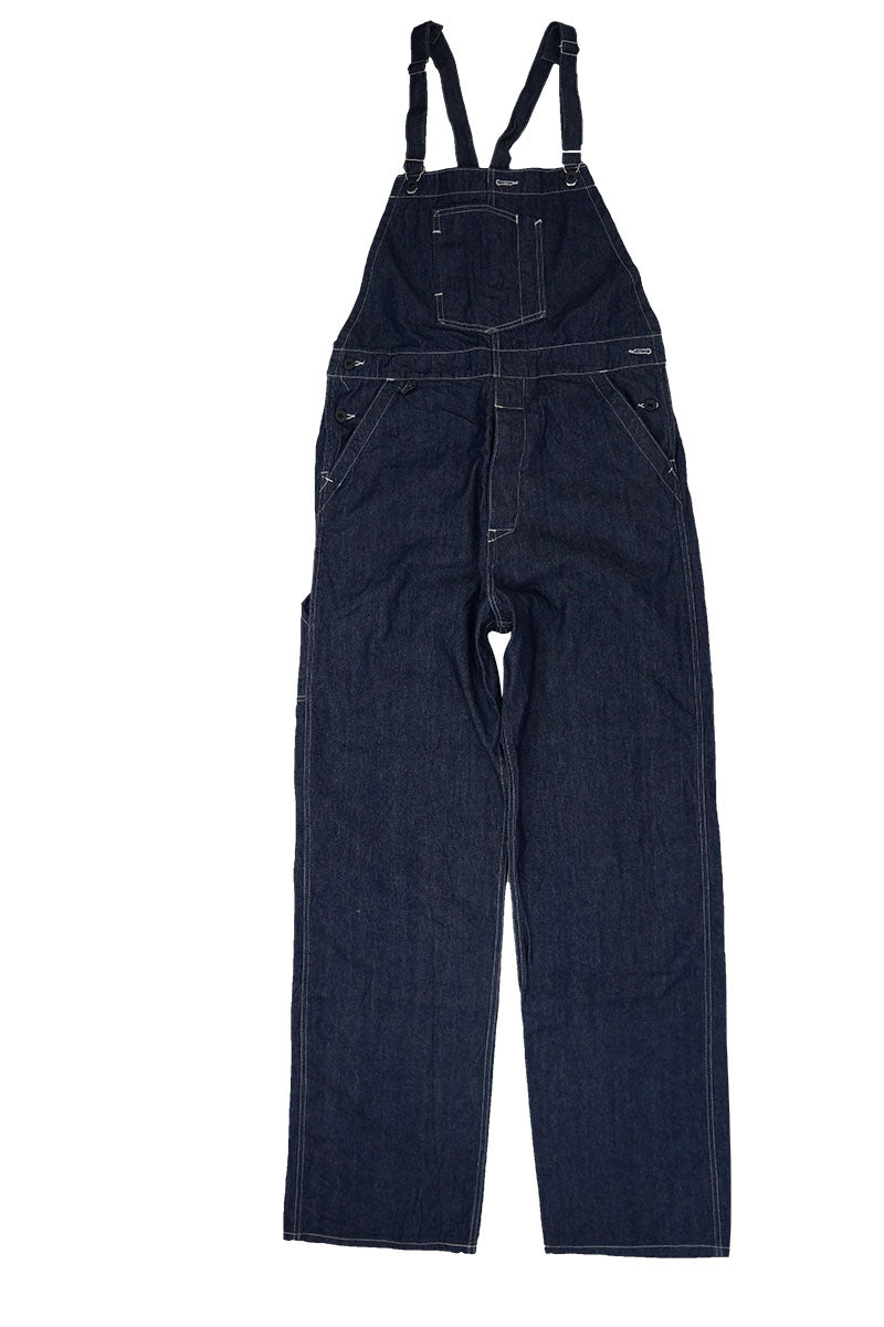 DryBones Cinch Buckle Overalls indigoインディゴ状態 - サロペット