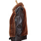 Leather and Sheepskin Jacket “GRIZZLY”