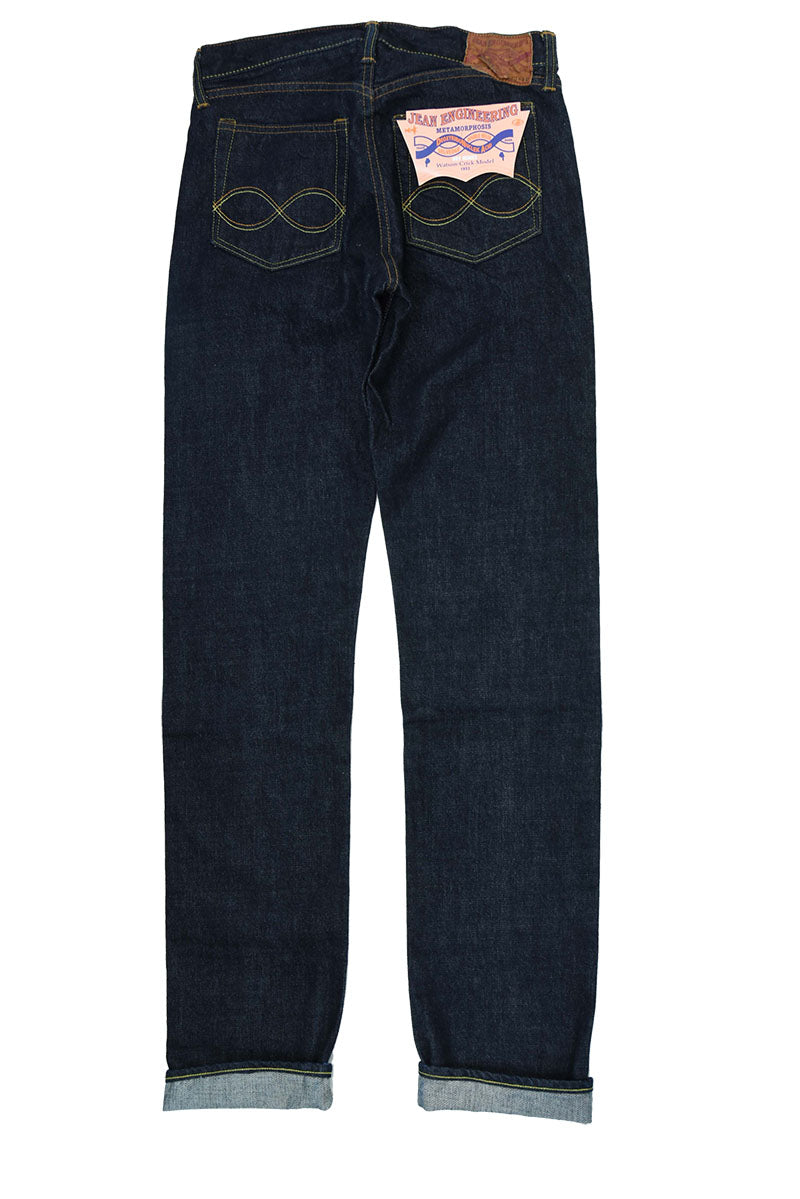 Jean Engineering Denim Pants