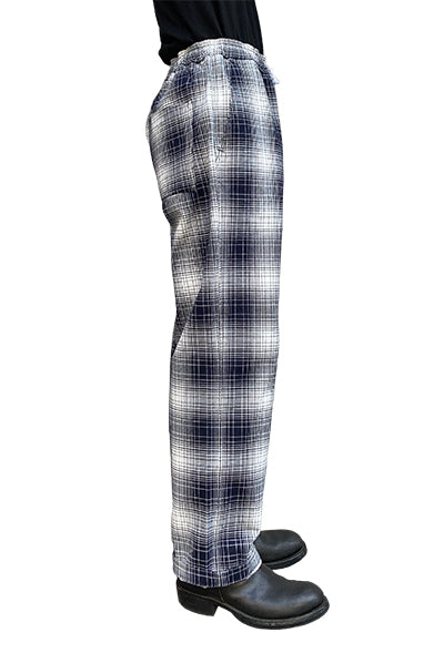 Ombre Check Flannel Easy Pants