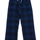 Ombre Check Flannel Easy Pants