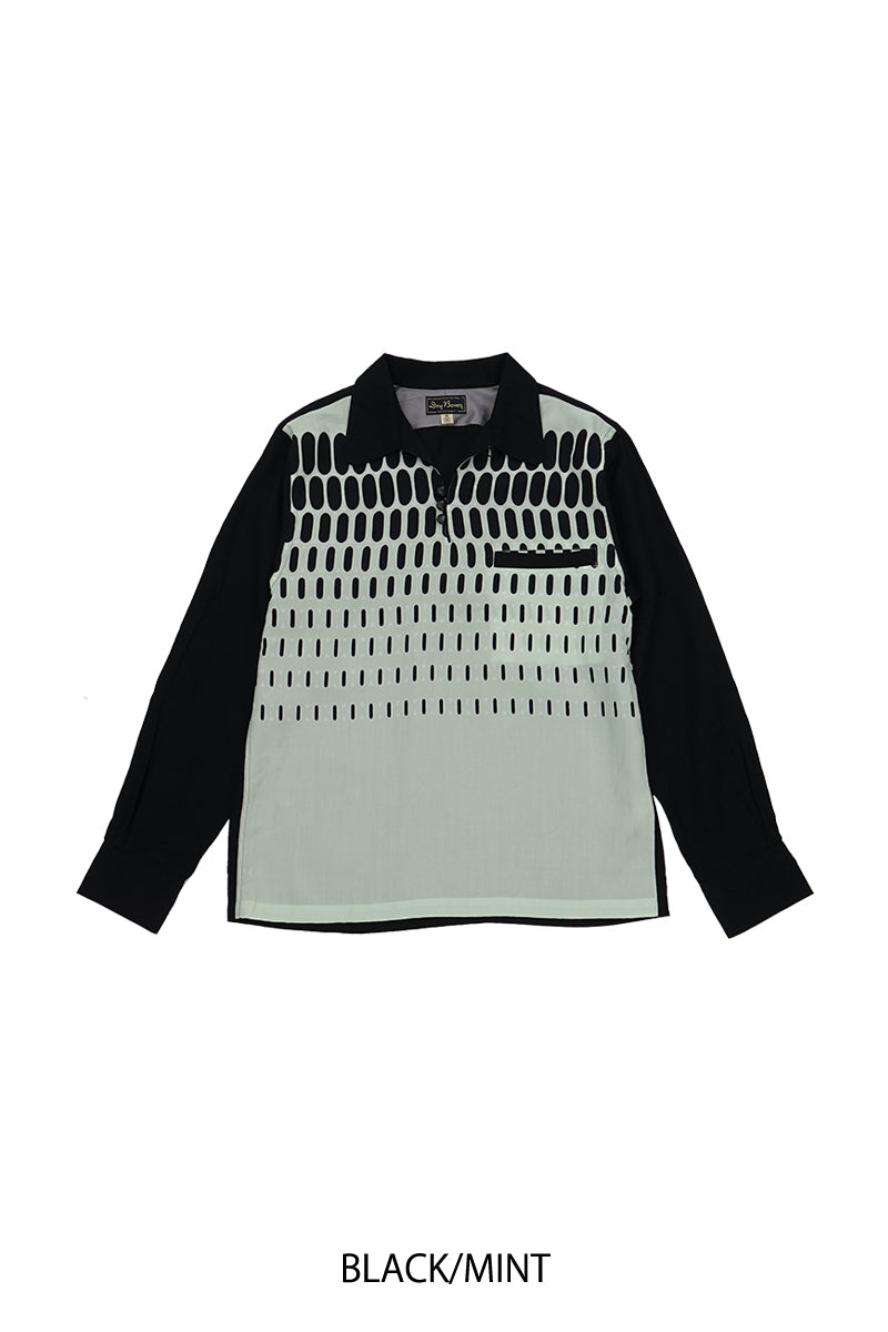2tone Pullover Shirt “IRREGULAR DOT” – Dry Bones Online Shop