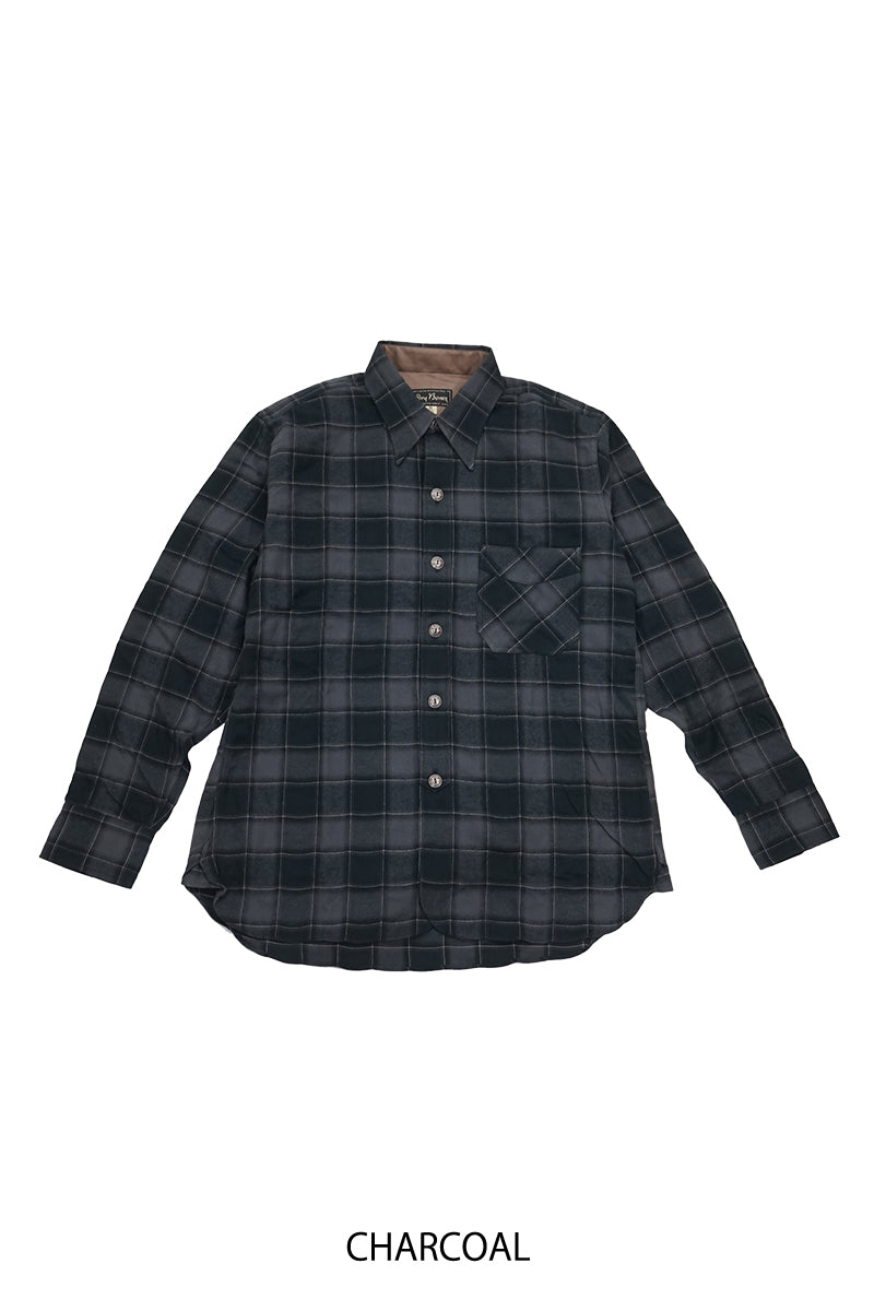 Ombre Check Work Shirt