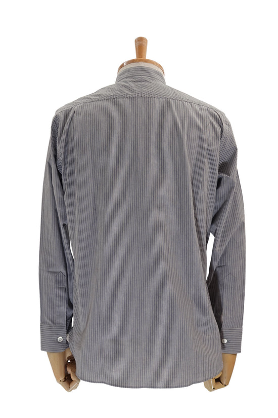 Dobby Band Collar Work Shirt Dry Bones Online Shop