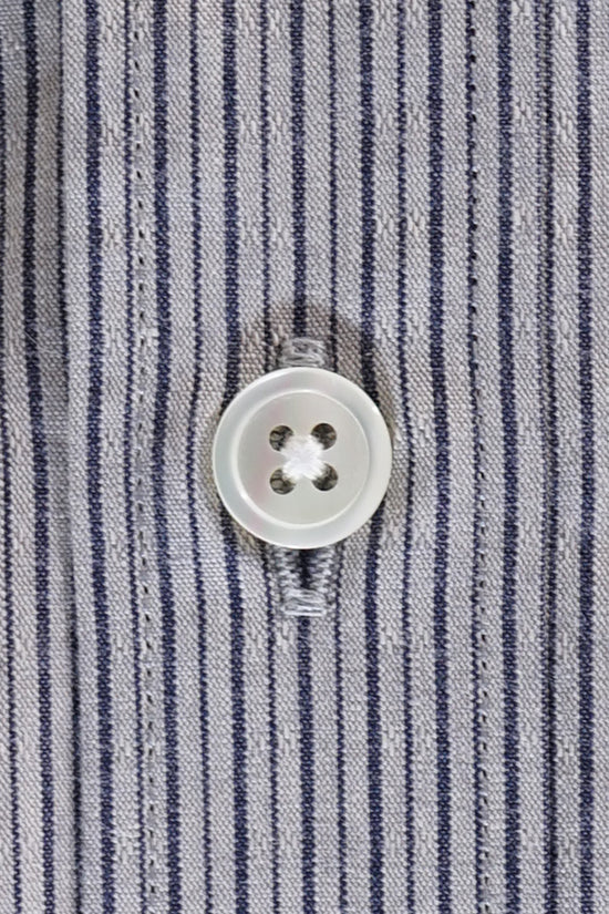 Dobby Band Collar Work Shirt Dry Bones Online Shop