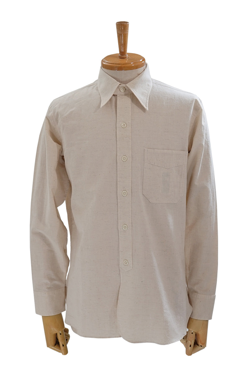 Cotton  Linen  Work Shirt