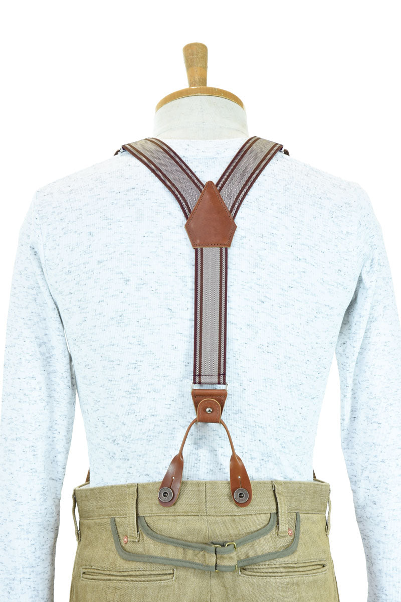 2Way Type Stripe Suspenders