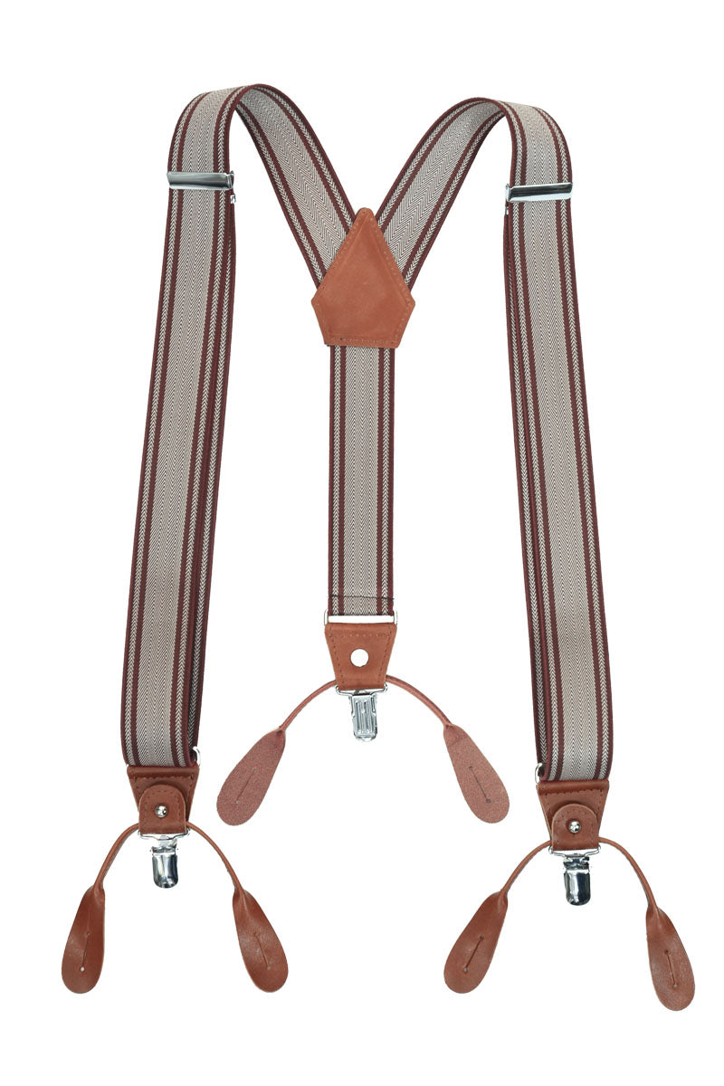 2Way Type Stripe Suspenders